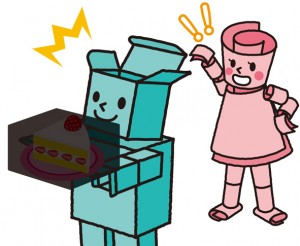 ブラックオーバープリント製版後印刷イメージ