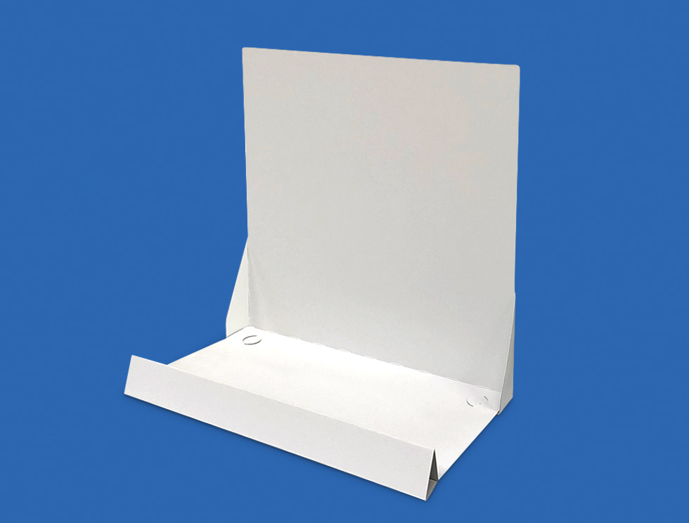 組み立て簡単！紙製 平置き什器